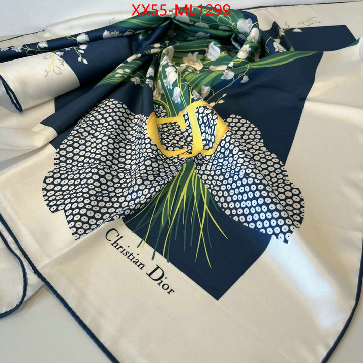 Scarf-Dior fake high quality ID: ML1299 $: 55USD