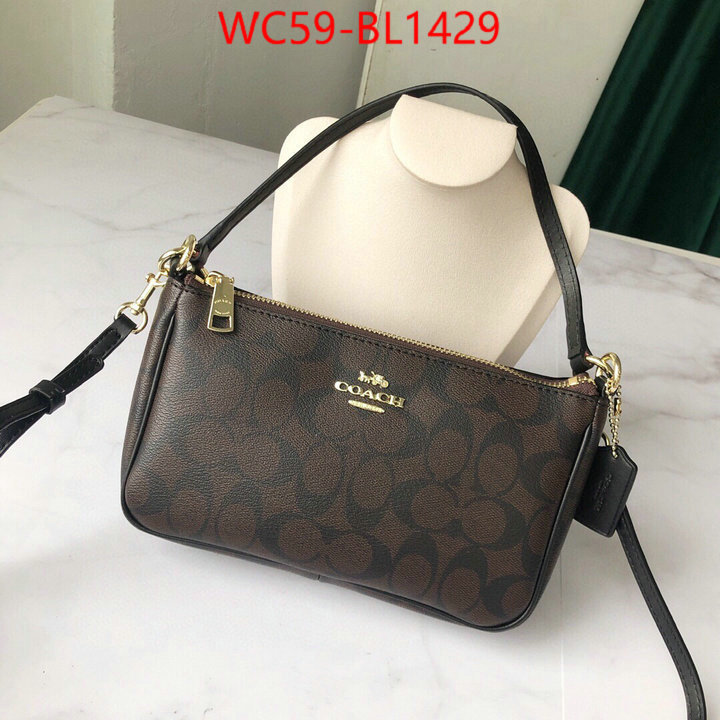 Coach Bags(4A)-Crossbody- replica wholesale ID: BL1429 $: 59USD,