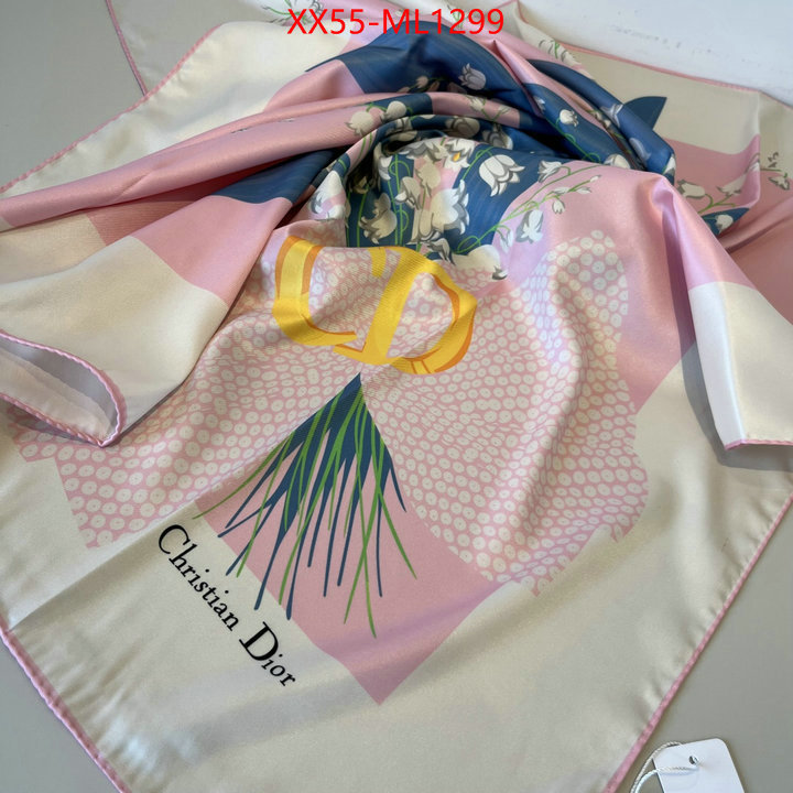 Scarf-Dior fake high quality ID: ML1299 $: 55USD