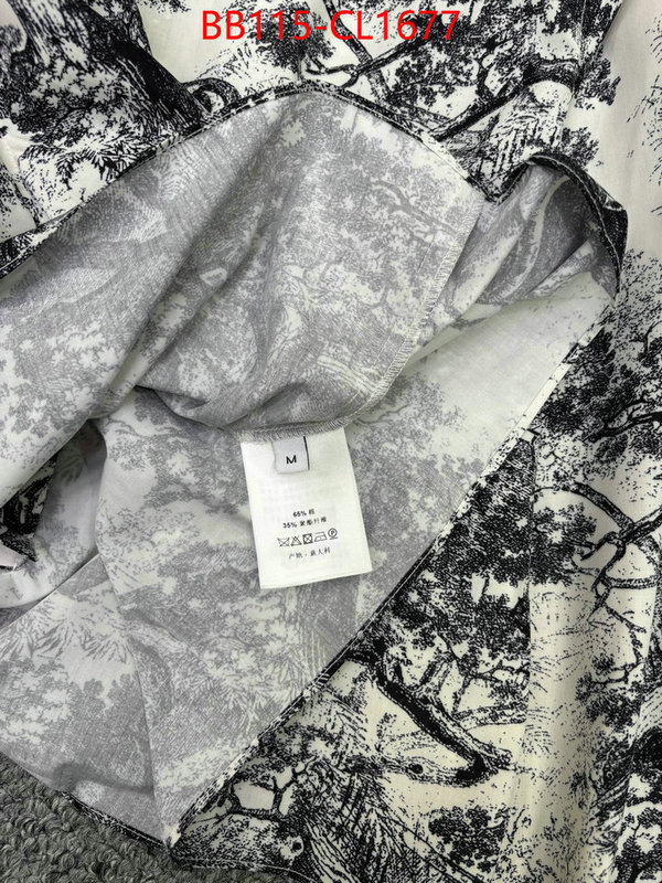 Clothing-Dior high quality replica designer ID: CL1677 $: 115USD