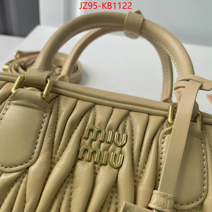 Miu Miu Bags(4A)-Handbag- 2024 replica wholesale cheap sales online ID: KB1122 $: 95USD,