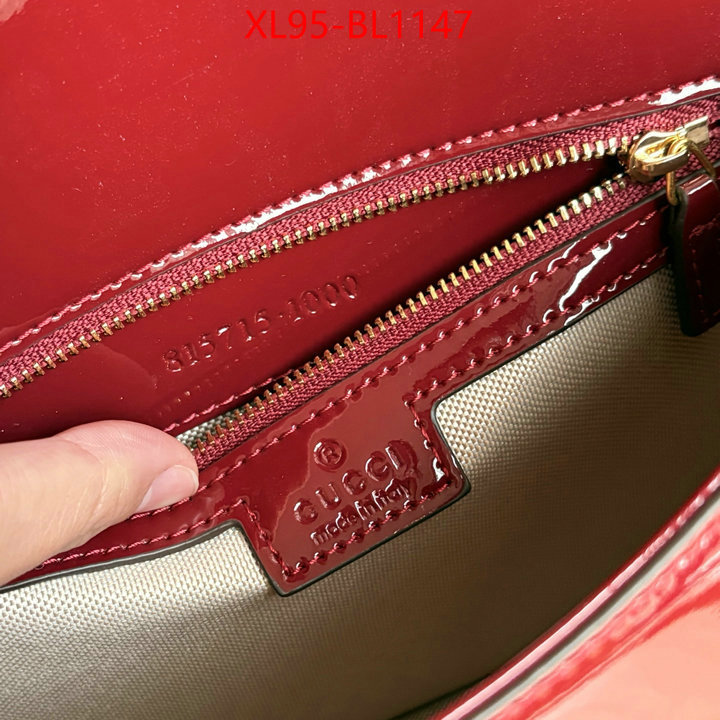 Gucci Bags(4A)-Crossbody- top quality fake ID: BL1147 $: 95USD,