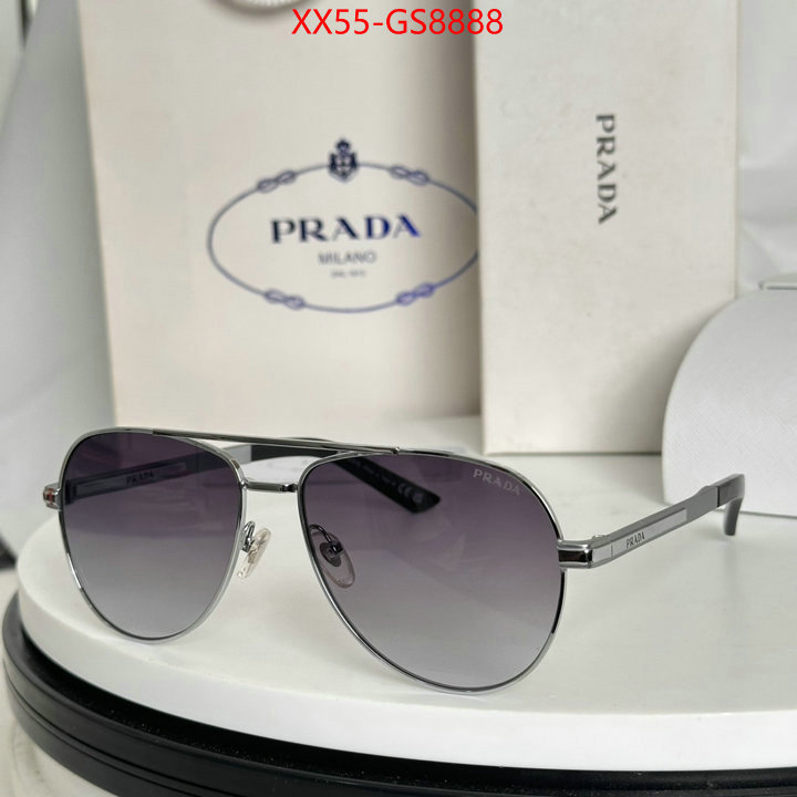 Glasses-Prada top quality designer replica ID: GS8888 $: 55USD