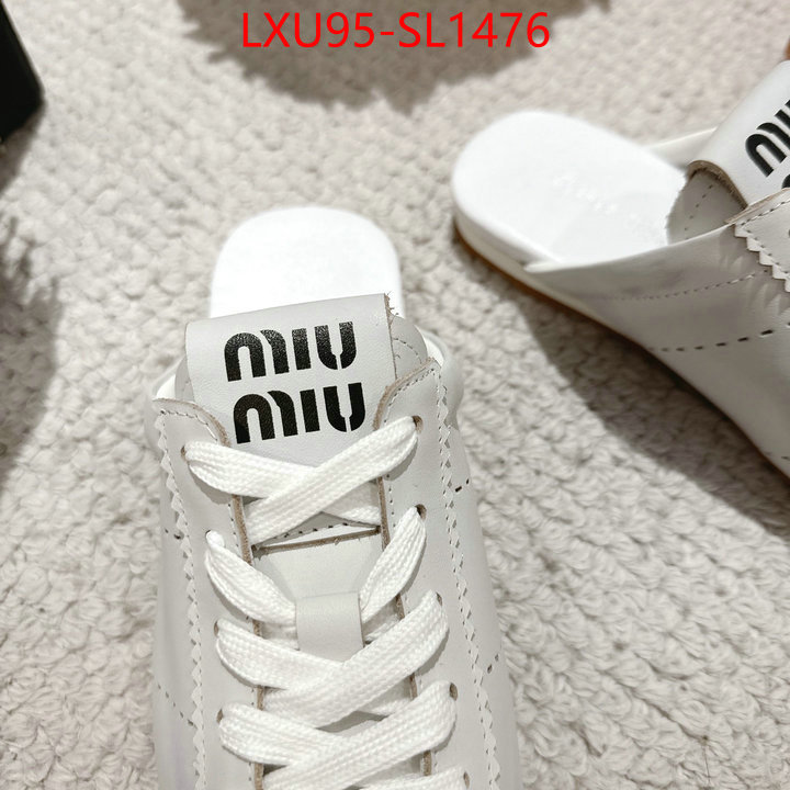 Women Shoes-Miu Miu 2024 aaaaa replica customize ID: SL1476 $: 95USD