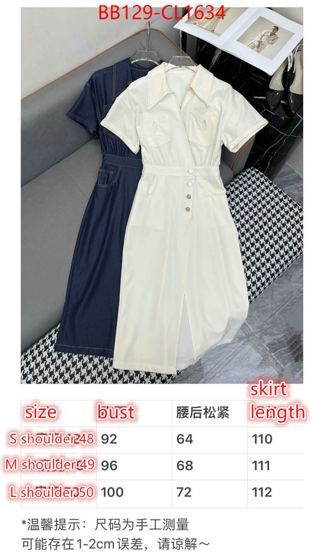 Clothing-Chanel cheap replica designer ID: CL1634 $: 129USD