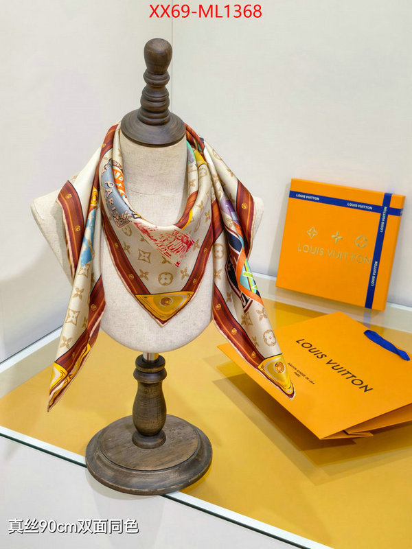 Scarf-LV 2024 replica wholesale cheap sales online ID: ML1368 $: 69USD