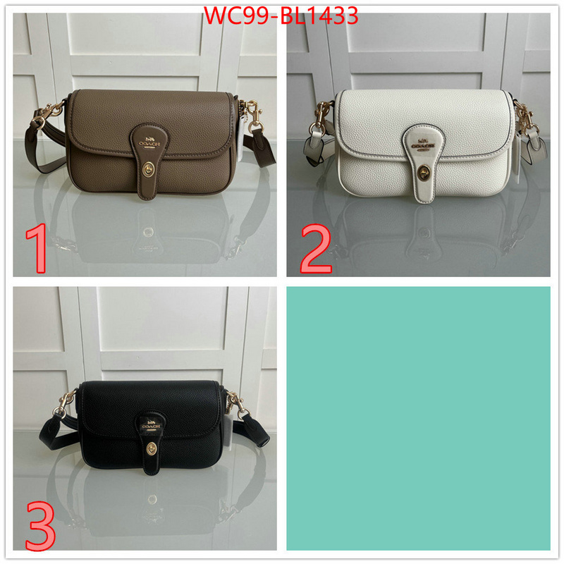 Coach Bags(4A)-Crossbody- high quality replica ID: BL1433 $: 99USD,