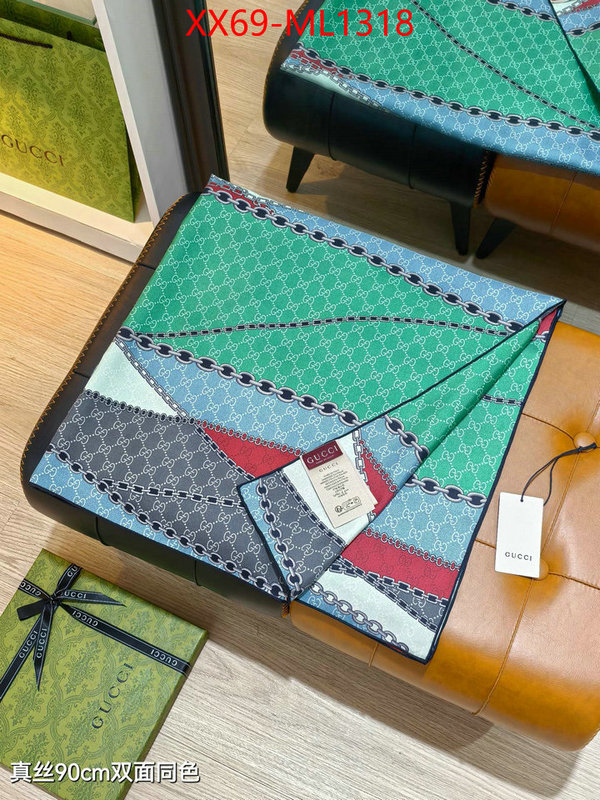 Scarf-Gucci what's the best place to buy replica ID: ML1318 $: 69USD