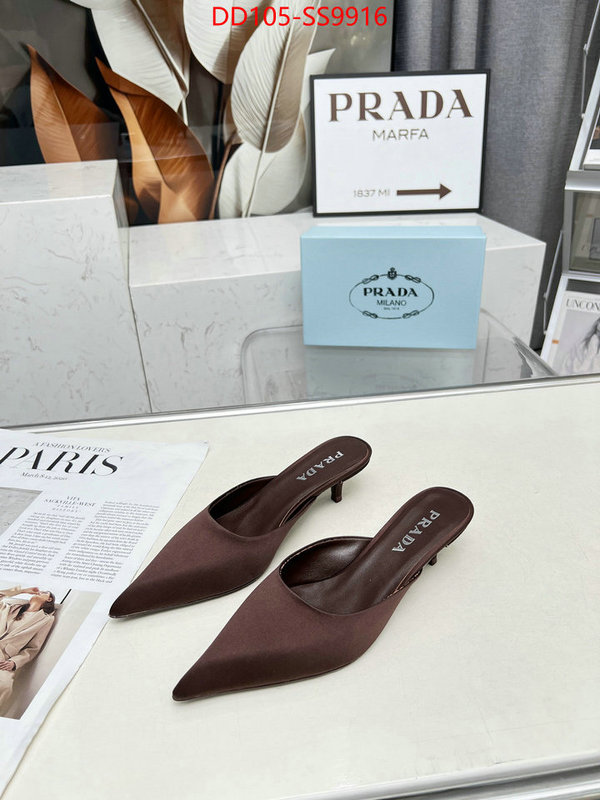 Women Shoes-Prada best fake ID: SS9916 $: 105USD