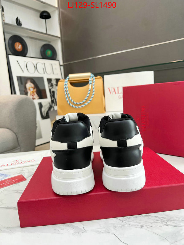 Men Shoes-Valentino mirror quality ID: SL1490 $: 129USD