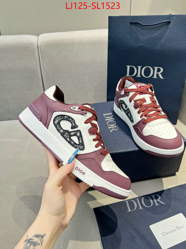 Men shoes-Dior copy aaaaa ID: SL1523 $: 125USD
