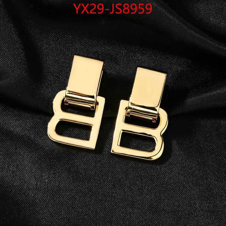 Jewelry-Balenciaga fake high quality ID: JS8959 $: 29USD