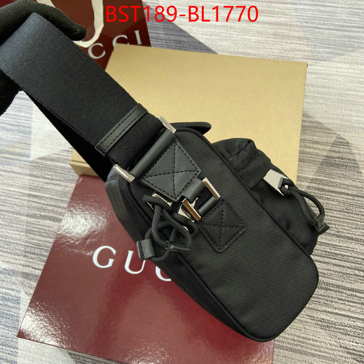 Gucci Bags(TOP)-Crossbody- buy top high quality replica ID: BL1770 $: 189USD,