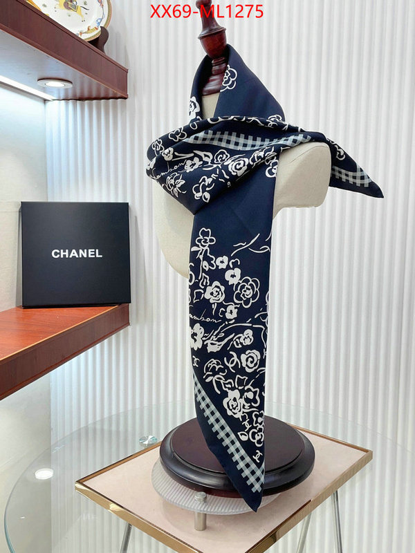 Scarf-Chanel wholesale replica shop ID: ML1275 $: 69USD