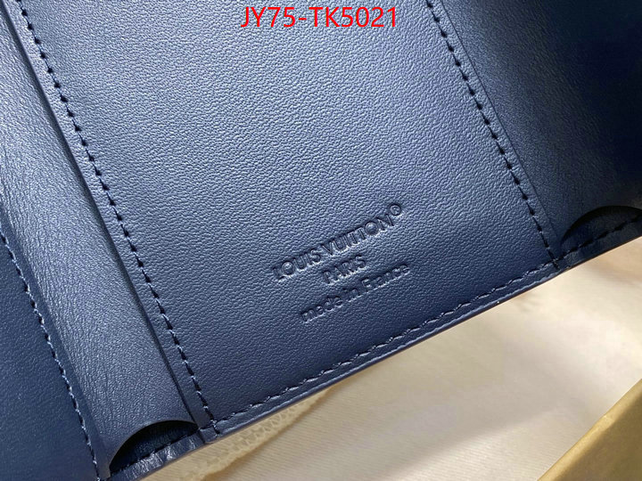 LV Bags(TOP)-Wallet practical and versatile replica designer ID: TK5021 $:75USD,
