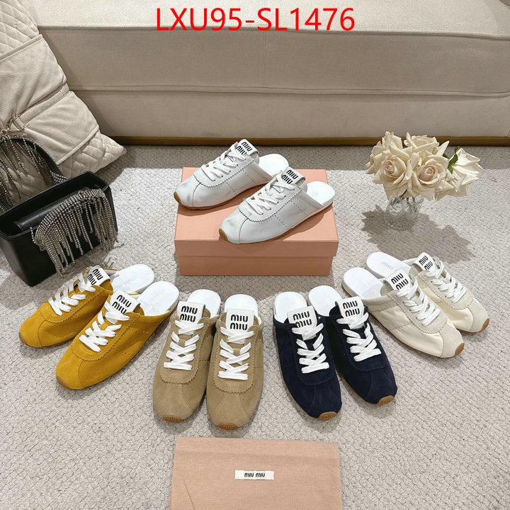 Women Shoes-Miu Miu 2024 aaaaa replica customize ID: SL1476 $: 95USD