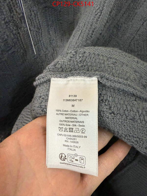 Clothing-Dior high quality perfect ID: CK5141 $: 129USD