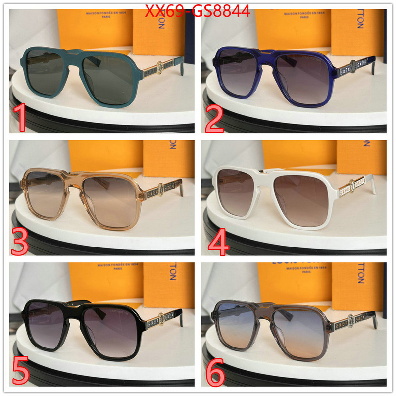 Glasses-LV luxury fake ID: GS8844 $: 69USD