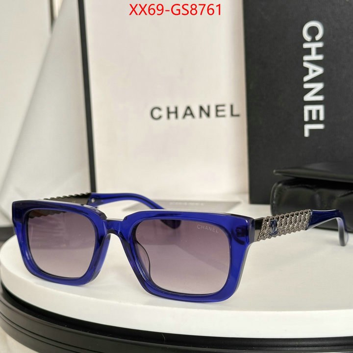 Glasses-Chanel aaaaa+ replica ID: GS8761 $: 69USD