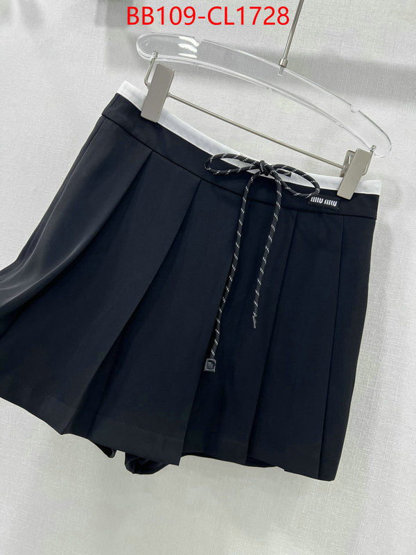 Clothing-MIU MIU mirror quality ID: CL1728 $: 109USD