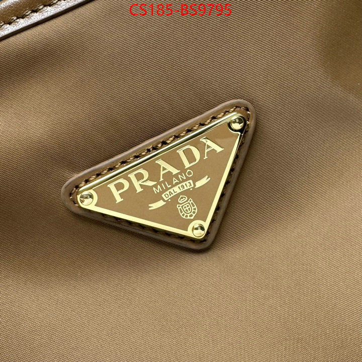 Prada Bags(TOP)-Handbag- replica us ID: BS9795 $: 185USD,