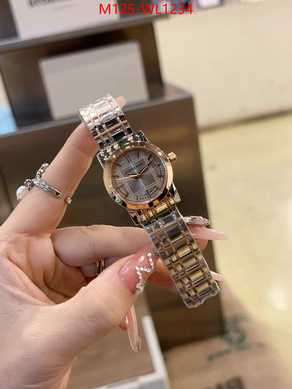 Watch(4A)-Burberry aaaaa+ class replica ID: WL1234 $: 125USD