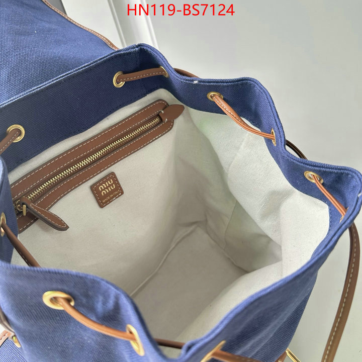 Miu Miu Bags(4A)-Backpack- buy top high quality replica ID: BS7124