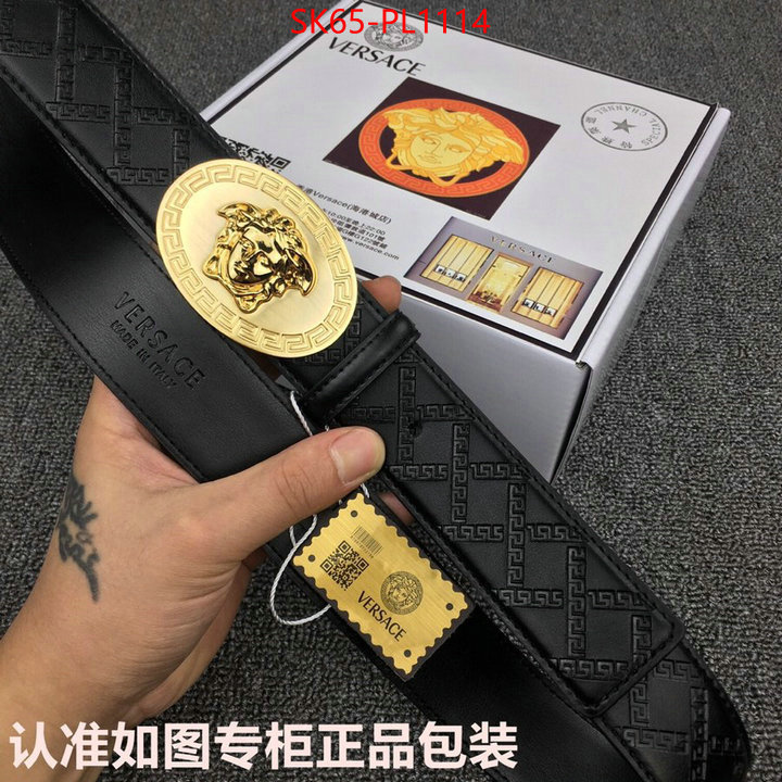 Belts-Versace highest quality replica ID: PL1114 $: 65USD