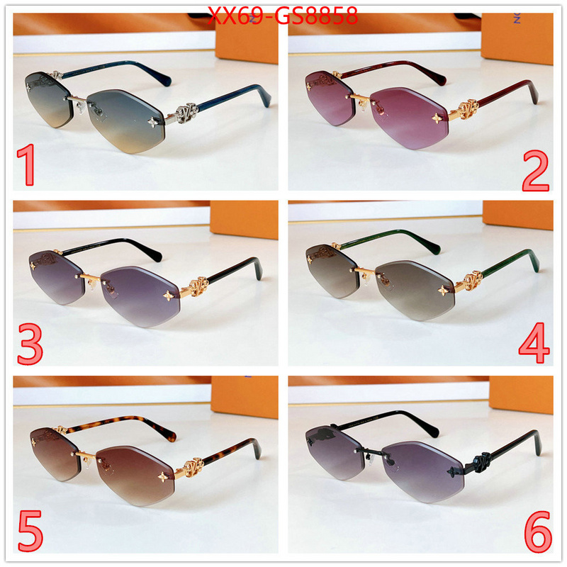 Glasses-LV fake designer ID: GS8858 $: 69USD