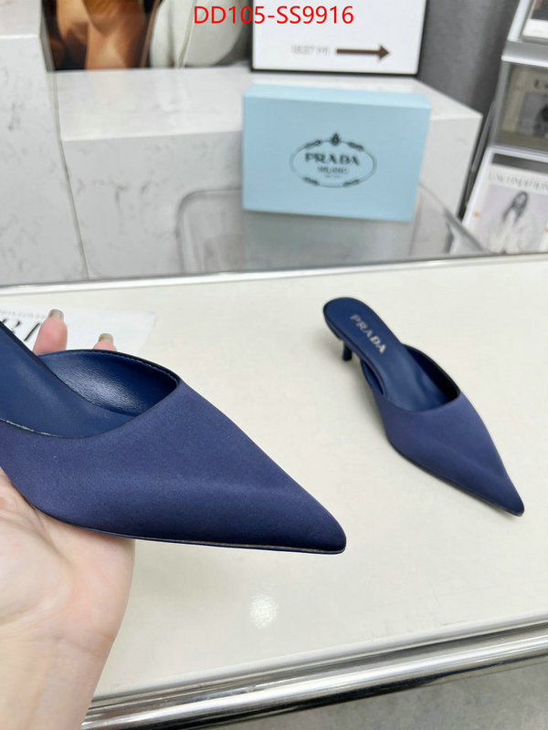 Women Shoes-Prada best fake ID: SS9916 $: 105USD