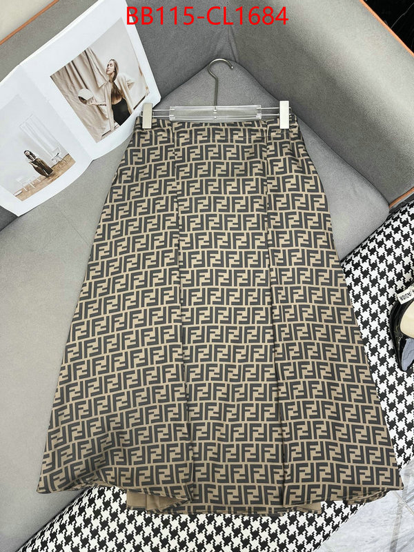 Clothing-Fendi brand designer replica ID: CL1684 $: 115USD