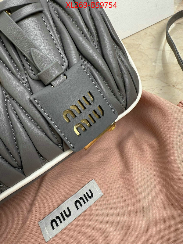 Miu Miu Bags(TOP)-Handbag- quality aaaaa replica ID: BS9754 $: 269USD,
