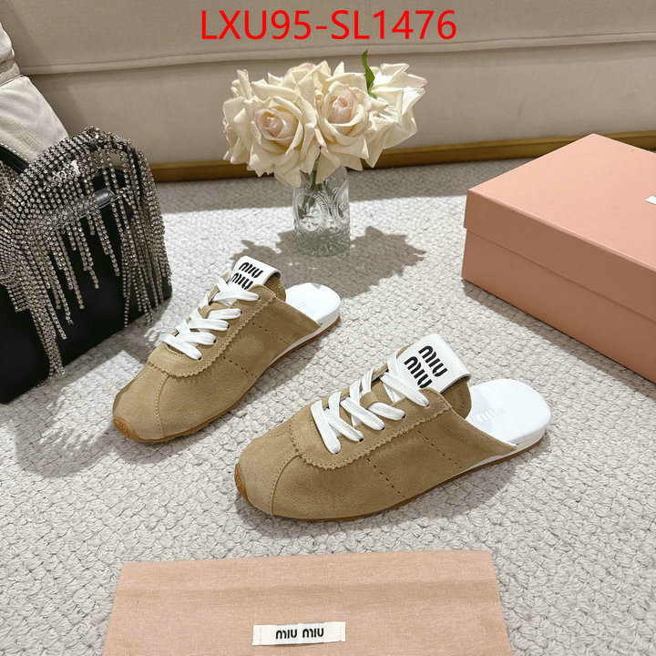 Women Shoes-Miu Miu 2024 aaaaa replica customize ID: SL1476 $: 95USD