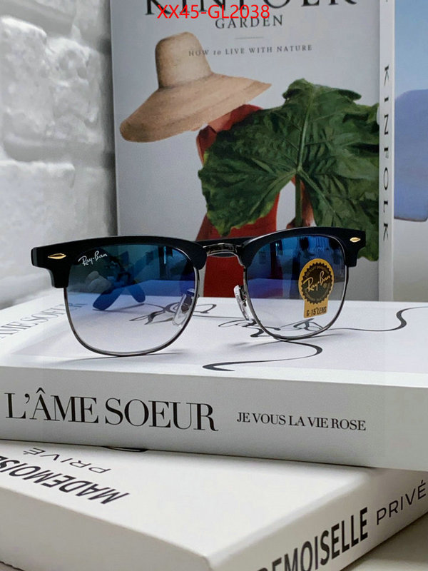 Glasses-RayBan best fake ID: GL2038 $: 45USD