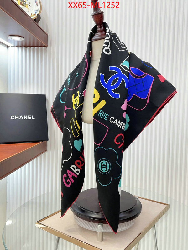 Scarf-Chanel luxury shop ID: ML1252 $: 65USD