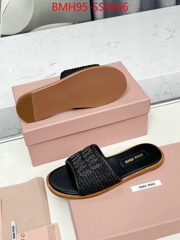 Women Shoes-Miu Miu luxury 7 star replica ID: SS9906 $: 95USD