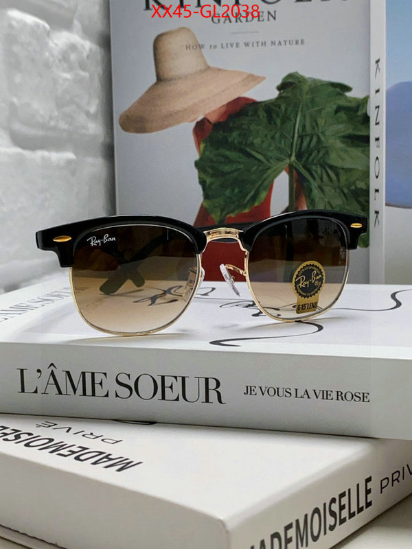Glasses-RayBan best fake ID: GL2038 $: 45USD
