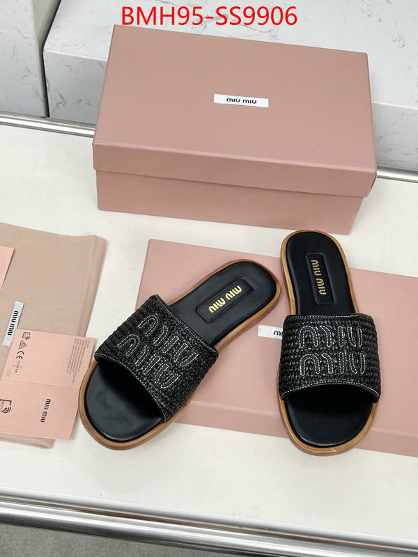 Women Shoes-Miu Miu luxury 7 star replica ID: SS9906 $: 95USD