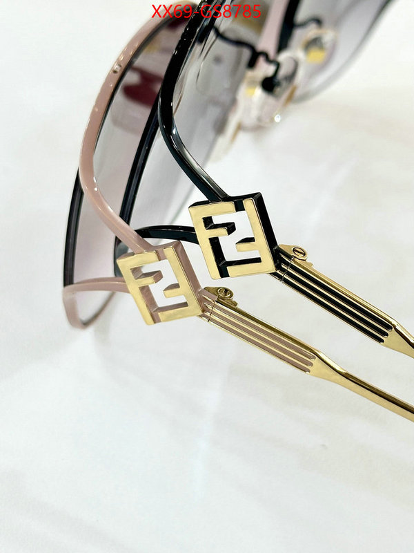 Glasses-Fendi replica 2024 perfect luxury ID: GS8785 $: 69USD