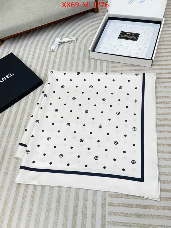 Scarf-Chanel where to buy ID: ML1276 $: 69USD