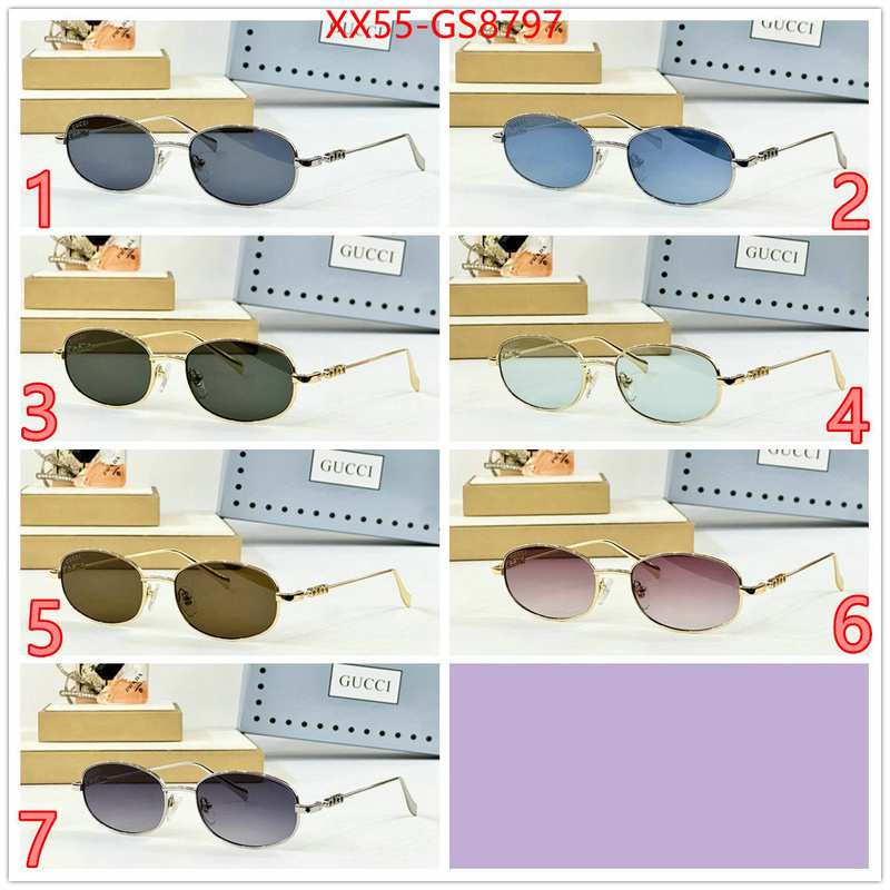 Glasses-Gucci replica sale online ID: GS8797 $: 55USD