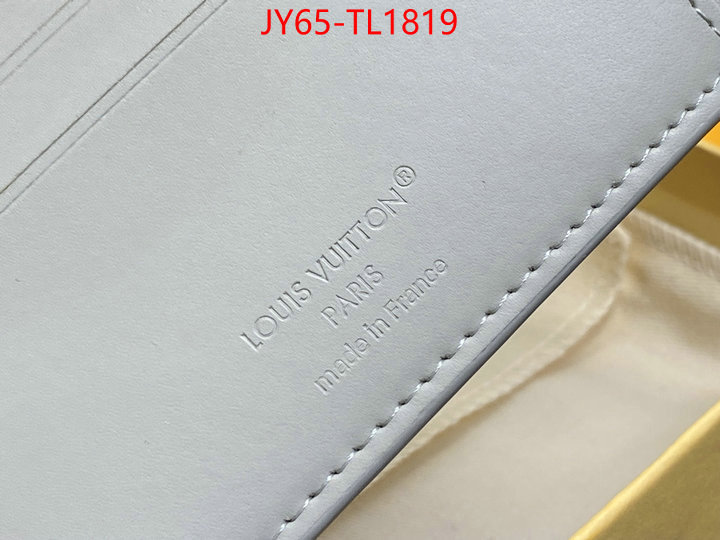 LV Bags(TOP)-Wallet new designer replica ID: TL1819 $: 65USD,