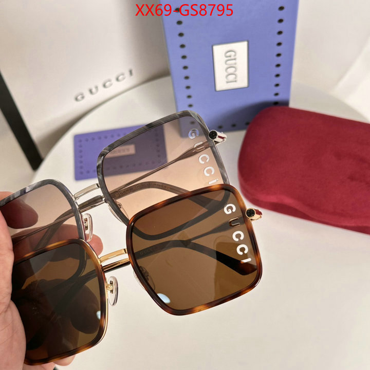 Glasses-Gucci first copy ID: GS8795 $: 69USD
