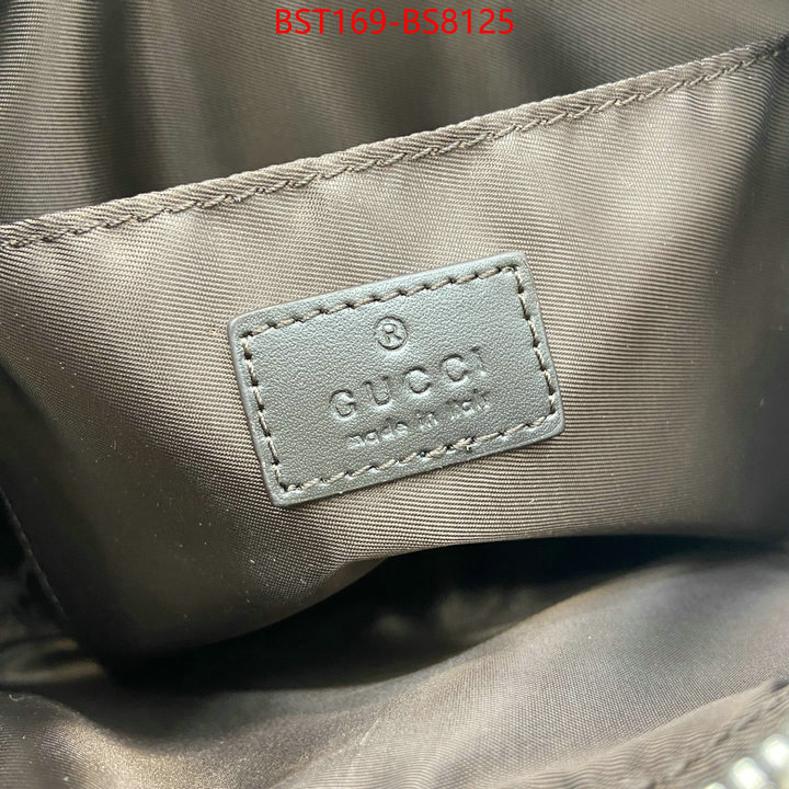 Gucci Bags(TOP)-Crossbody- designer ID: BS8125 $: 169USD,