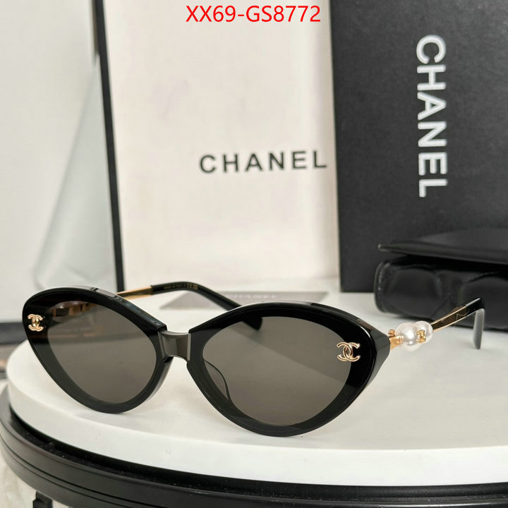Glasses-Chanel best luxury replica ID: GS8772 $: 69USD