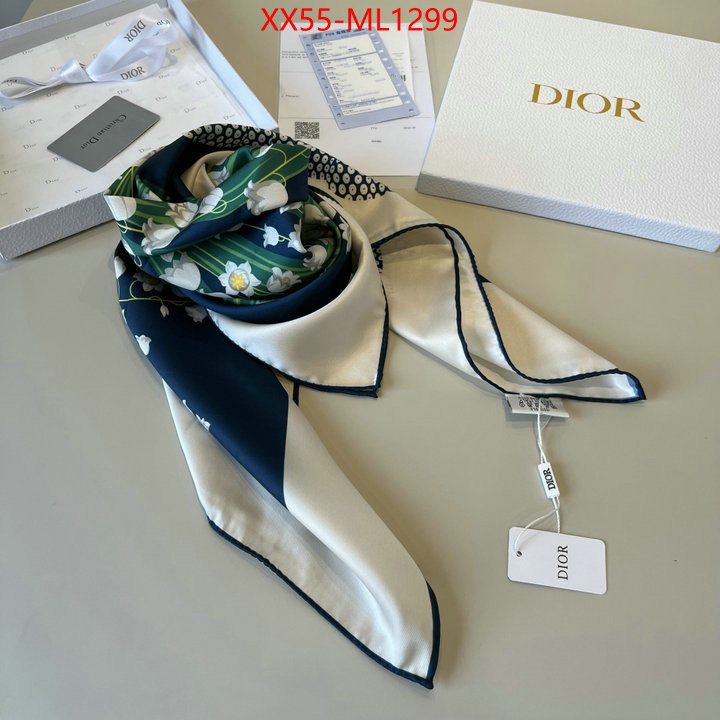 Scarf-Dior fake high quality ID: ML1299 $: 55USD