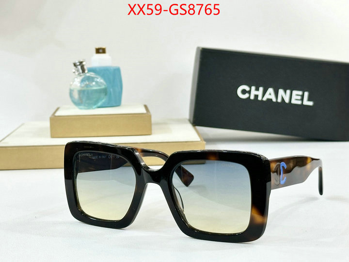 Glasses-Chanel 1:1 replica wholesale ID: GS8765 $: 59USD