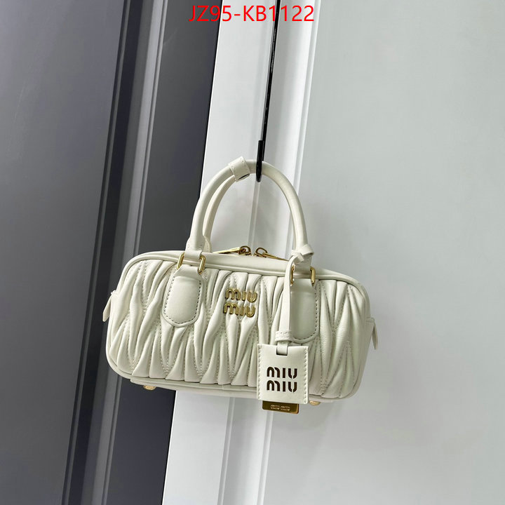 Miu Miu Bags(4A)-Handbag- 2024 replica wholesale cheap sales online ID: KB1122 $: 95USD,