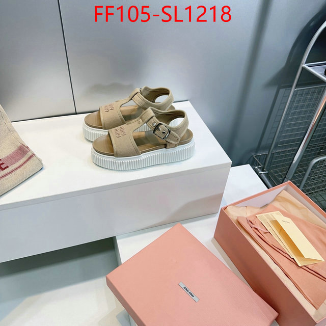 Women Shoes-Miu Miu top perfect fake ID: SL1218 $: 105USD