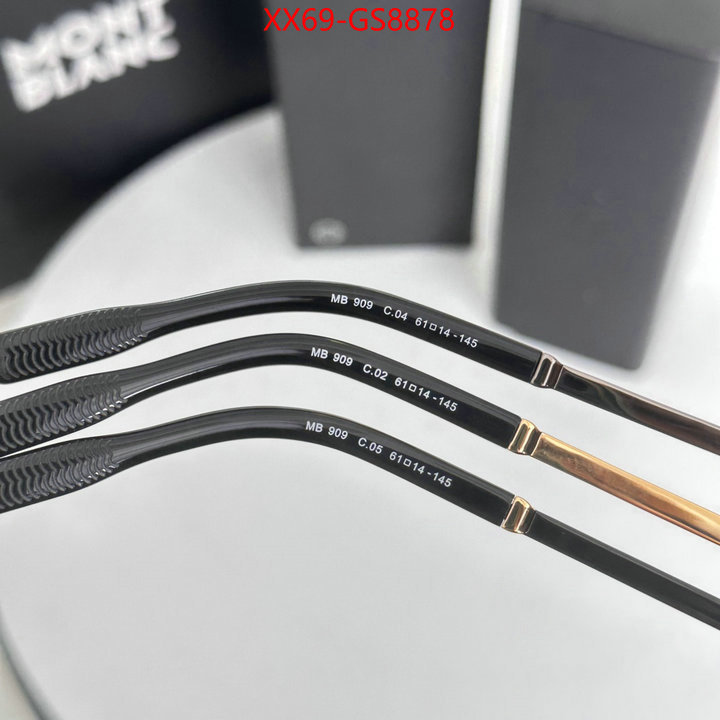 Glasses-Montblanc best knockoff ID: GS8878 $: 69USD